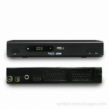 HD MPEG4/H.264 Set-top Box/DVB-T, Supports USB PVR and HDMI Output